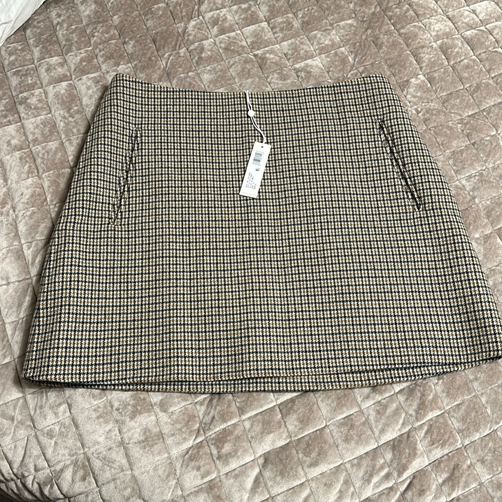 New Rebecca Taylor double face skirt